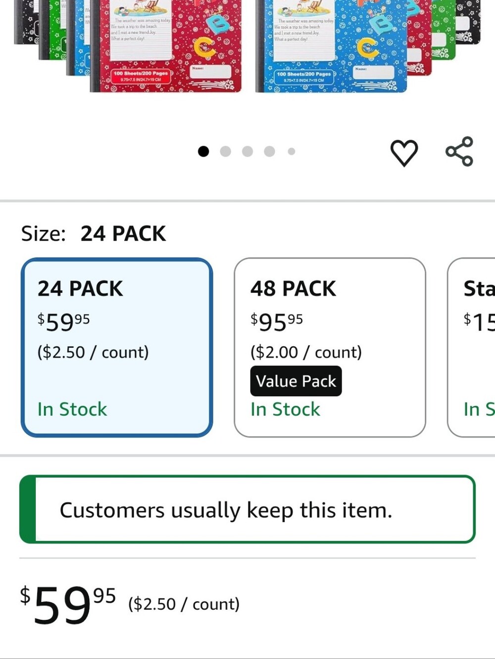 Primary Composition Notebooks - Assorted Colors (19 Pack) - Picture 12 of 13